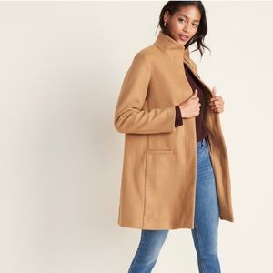 BRAND NEW Tan Coat (VERY SOFT!)